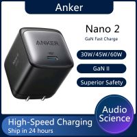 ของแท้ Anker 715 Nano II 65W ที่ชาร์จเร็ว 45W 30W USB C สําหรับ IPhone 14 13 12 Series IPad Pro Android