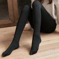 300g Warm Winter Leggings Women Plus Velvet Leggings Pants Ladies Fat Socks for The Cold Girls Fake Skin Tights Female Clothing