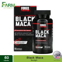 Force Factor, Black Maca, 60 Capsules มาคา