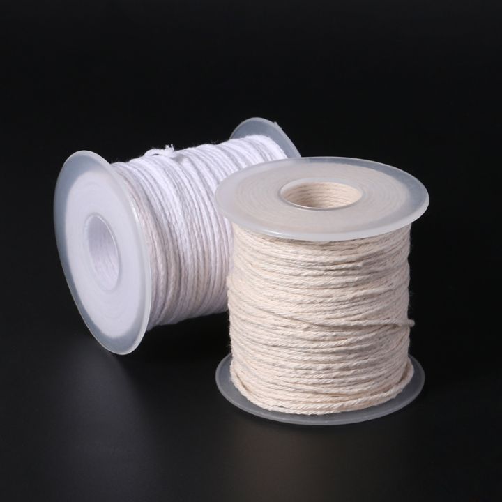 DIY Candle Wick Roll 61m Cotton Rope For Making Candles, Candle Core