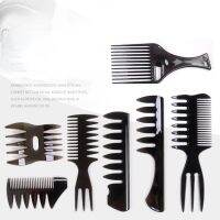 【CC】 2 Sides Wide and Teeth Hair Combs Woman Tangle Curly Fork Pick Brushes Anti-static Styling