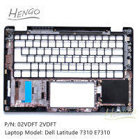 02vdft 2vdft Black orig ใหม่สำหรับ Latitude 7310 E7310 palmrest Upper lid Keyboard Cove C SHELL