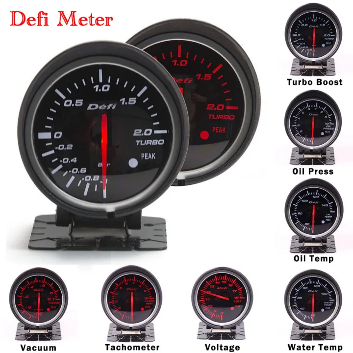 Defi Style Meter BF 2.5 Inch / Defi Gauge 60mm Oil Temp Boost Volts