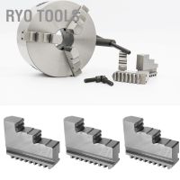 หัวจับดอกสว่านเครื่องกลึง Cnc 20Crmnti สําหรับ K11-200 8 นิ้ว 3 ชิ้น