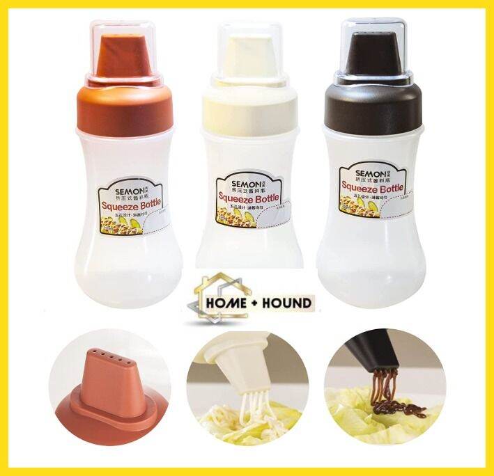 Home+Hound Squeezing Bottle with Dust Cover Porous Squeeze The Sauce ...