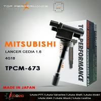 คอยล์จุดระเบิด TPCM-673 - MITSUBISHI LANCER CEDIA 1.6 / 4G18 ตรงรุ่น 100% - TOP PERFORMANCE JAPAN - คอยล์หัวเทียน มิตซูบิชิ แลเซอร์ ซีเดียร์