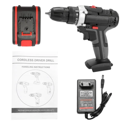 Smart Sensor 36Vมัลติฟังก์ชั่ไฟฟ้าImpactไร้สายเจาะPowerแบตเตอรี่ลิเธียมไร้สายชาร์จได้สว่านมือDIYเครื่องมือพลังงานไฟฟ้า