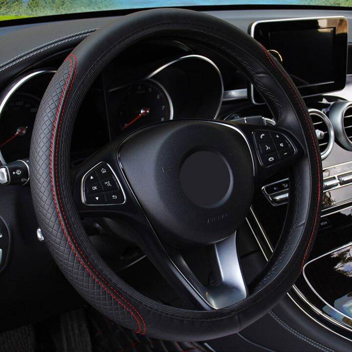 Carstyling Leather Steering Wheel Cover For Suzuki Jimny The Kizashi