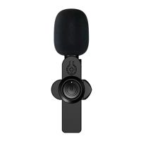 Noise Reduction Live Microphone, Conference Radio Bluetooth Microphone, Wireless Lavalier Microphone for Live Broadcast