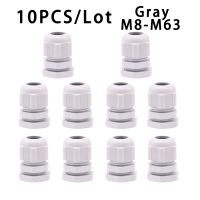 【cw】 10Pcs Cable M12 M16 M20 M25 M32 M40 Gray Plastic Joint M50 M63 IP68 Fixing !