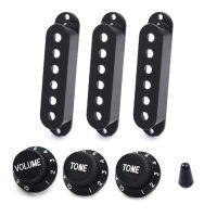 48 50 52มม. ST ไฟฟ้าสวิทช์เคล็ดลับกีตาร์ Single Coil Pickup ครอบคลุม1 Volume 2 Tone Knob SSS สำหรับ5-Way St Strat สไตล์กีตาร์