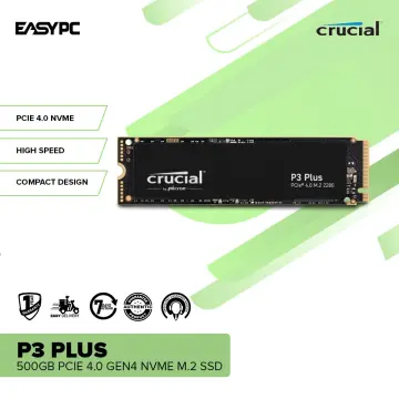 Crucial P3 500GB/1TB P3 PLUS 500GB/1TB P5 PLUS 500GB/1000GB/2000GB 3D NAND  NVMe PCIe M.2 SSD