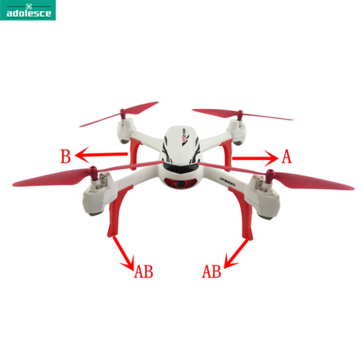 ad-พร้อมส่ง-ชุดเกียร์ลงจอด-uav-สำหรับ-hubsan-x4-h502s-h502e-h502t-h507a-h216a-cod