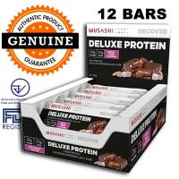 Musashi Delux High Protein Bar (Box of 12) - Rocky Road