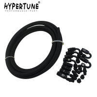 Hypertune - 6 AN Pro S Lite Racing ท่อน้ำมันเชื้อเพลิงสาย350 PSI 5M ท่อ End Adapter KIT NPT ปลั๊ก HT7312 SL10NPT-BK