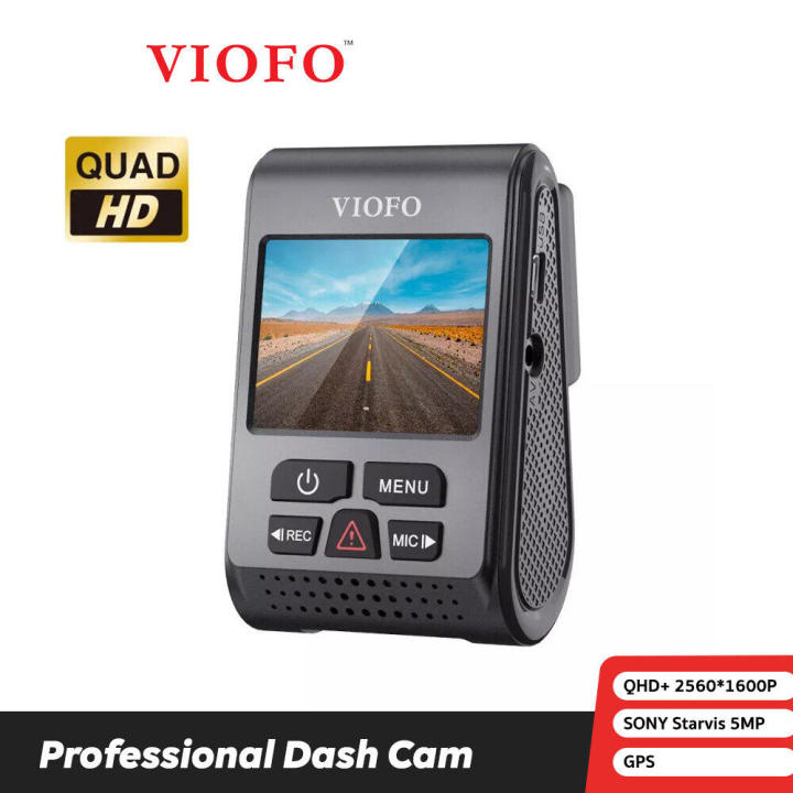 VIOFO A119 V3 กล้องติดรถยนต์ GPS 2K 2560*1600P 30FPS QUAD HD+ CAR DASH ...