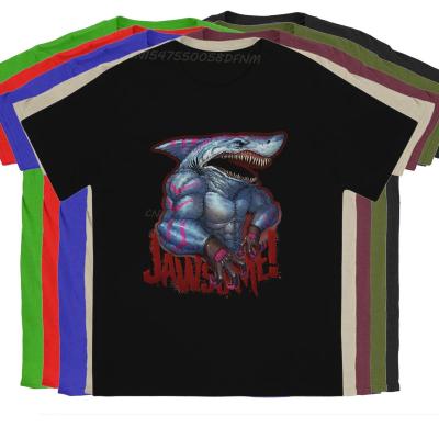 Jawesome Design Men Hip Hop T Shirt Street Sharks Jab Animated Leisure T-shirts Male Oversized T-shirt For Men Women