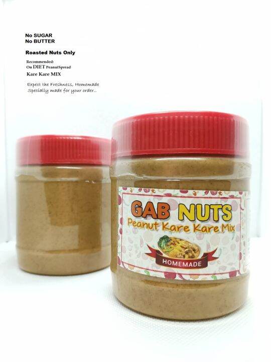 PEANUT KARE KARE MIX PEANUT SPREAD NO Sugar and NO Butter ADDED 340g