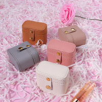 5 Mini Jewelry Box Small Simple Earrings Ring Storage 5 Colors