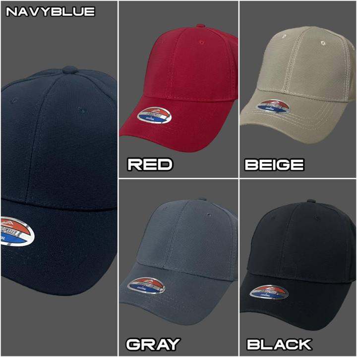 Plain curve cap for men adjustable and close caps Lazada PH