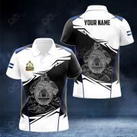 2023 NEW Style Customize Honduras Pround Coat Of Arms Special Pattern Unisex Adult Polo Shirtsize：XS-6XLNew product