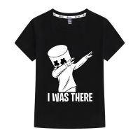 Marshmello เสื้อยืดชายหญิงแขนสั้น Tshirt ฤดูร้อนส่วนบุคคล All-Match Casual แฟชั่นเสื้อยืด0290เสื้อผ้าเด็ก