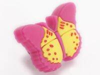 10PCS Pink yellow butterfly Child cartoon handle suitable for drawers and doors