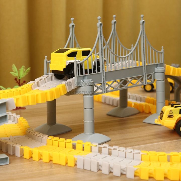 333pcs-diy-car-and-train-tracks-set-for-children-toy-railway-educational-mini-hot-racing-vehicle-models-flexible-game-brain-cart