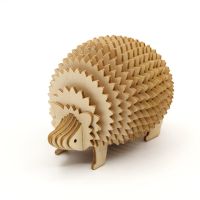 &amp;gt;&amp;gt;พร้อมส่ง&amp;lt;&amp;lt;จิ๊กซอว์ไม้ [JIGZLE Wooden Puzzle] -- Hedgehog Card Holder