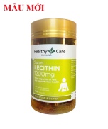 Hoàn Tiền 8%HCMMầm Đậu Nành Healthy Care Super Lecithin 1200mg Lọ 100 Viên