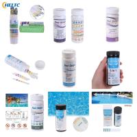 6 IN 1 50Pcs Water Quality Test Papers PH Level Total Alkalinity Testing Swimming Pool Aquarium Fish Tank Analyzing Test Strip Inspection Tools