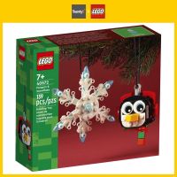 (พร้อมส่ง กล่องสวย) Lego 40572 Penguin &amp; Snowflake