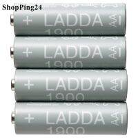 ถ่านแบตเตอรี่ 2A แบตเตอรีชาร์จไฟได้ แบตเตอรีแอลคาไลน์ 2A AA 1.2V, 1900mAh จำนวน 4 ก้อน  Battery rechargeable battery Alkaline battery 2A AA 1.2V, 1900mAh 4 piece