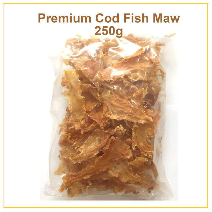 Dried Cod Fish Maw Small 250g Lazada PH