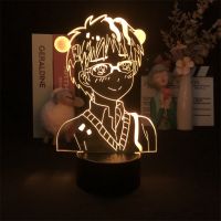 USB Atmosphere Lamp Lighting for Night Club 3D LED Anime Light The Disastrous Life of Saiki K Kids Birthday Gift RGB Nightlight
