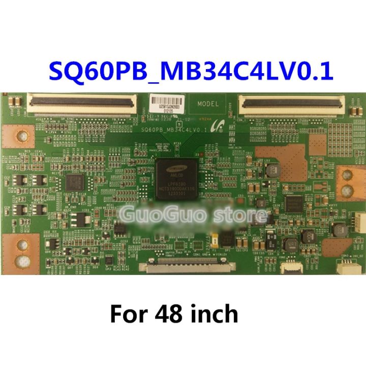 1ชิ้น TCON บอร์ด SQ60PB MB34C4LV0.1ทีวี T-CON ลอจิกบอร์ด SQ60PB-MB34C4LV0.1สำหรับ43นิ้ว46นิ้ว48นิ้ว55นิ้ว