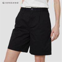 COD GIORDANO กางเกงขาสั้นผู้หญิง Womens High Waist Shorts 05402213