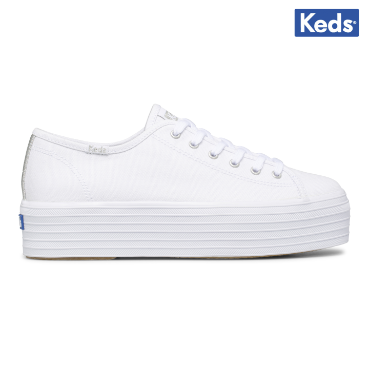 Keds Triple Up Leather in White