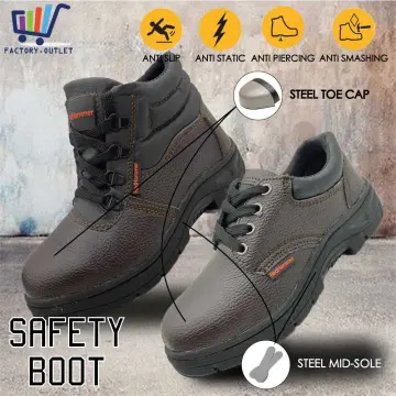 Safety boots factory on sale shop