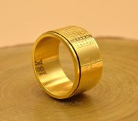 แหวนหทัยสูตร ของแท้ แหวนพระสูตร แหวนหัวใจพระสูตร แหวนพระคัมภีร์ แหวนทอง แหวนสแตนเลสหมุนได้ แหวนผู้ชาย แหวนผู้หญิง