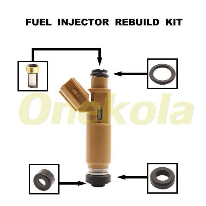 Fuel Injector Service Repair Kit Filters Orings Seals Grommets For