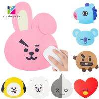 MOS-K-POP BTS Cartoon Anti-Slip Wrist Rest Mat Anime Mouse Pad Laptop Accessory