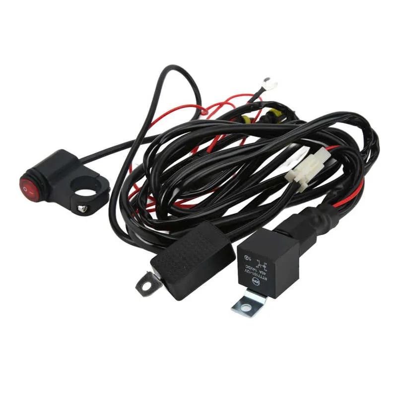 LED Relay Harness Applicable To All Lamps Switch Wiring Harness with  3‑Channel Switch for Motorcycle SUV ATV UTV Lazada PH