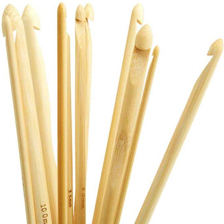 natural-bamboo-flexible-afghan-tunisian-cable-plastic-carpet-crochet-hooks-knitting-needles-set-diy-craft-weave-tool