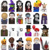 Halloween Horror Movie Series Building Blocks The Shining Silent Hill Bricks Jack Pyramid Head Action Figures Kids Toys