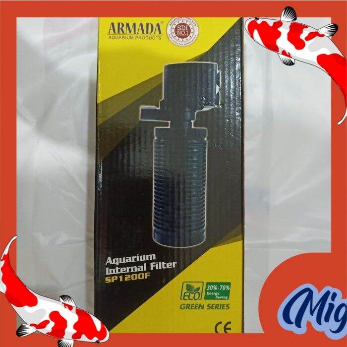 aquarium internal filter ARMADA SP 1200 F LOW WATT Lazada Indonesia