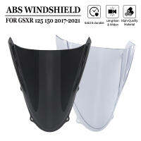 สำหรับ Suzuki GSXR125กระจกบังลม GSXR150 GSXR 125 150 2017-2020 2021รถจักรยานยนต์ Double Bubble Wind Deflector Protector