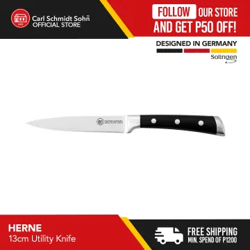 Kitchen Knife Set - 1829 CARL SCHMIDT SOHN 15 Pieces Knife Block Set with  Sharpener, Forged Stainless Steel, Professional Chef Block Set with  Ergonomic Handle, Kitchen Tool Set, World-Class Sharpness: Home & Kitchen 