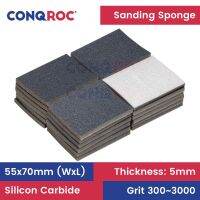 Sanding Sponges 24-Piece 55x70x5mm Carbide Dry and Wet Blocks Hand Abrasive for Polishing