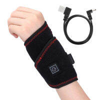 1Pcs Far อินฟราเรดอุ่นสายรัดข้อมือความร้อนข้อศอกรั้งสนับสนุนสำหรับ Pain Relief Tpy Warm Protector เข็มขัด1.2M USB Cable